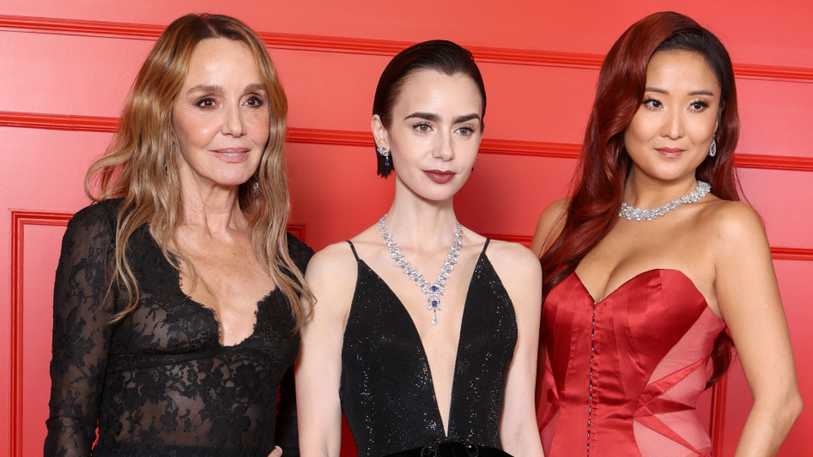 Los amores de la vida real de las estrellas femeninas de Emily en París