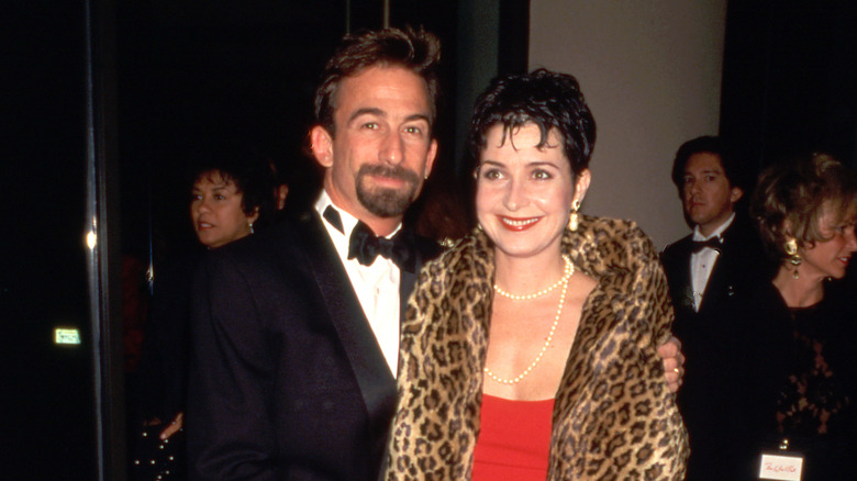 Annie Potts y su marido James Hayman