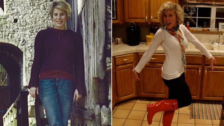 Fotos de Erin Napier de 2004 y 2010