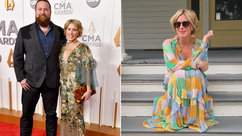 Ben y Erin Napier en los CMA y sentados en el 