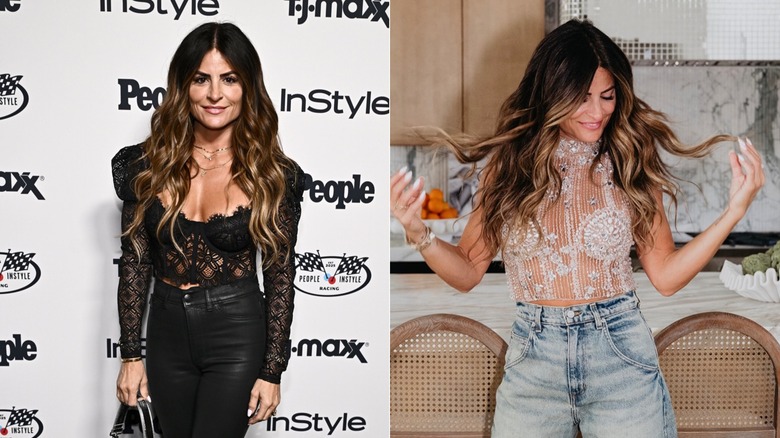 Alison victoria en tops transparentes