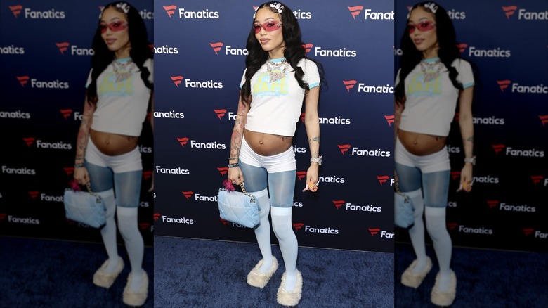 Coi Leray en una fiesta del Super Bowl 2025