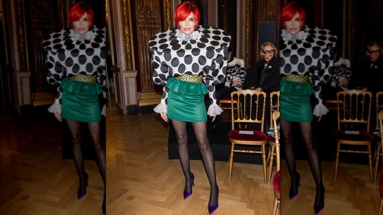 Lisa Rinna en la Semana de la Moda de París 2025
