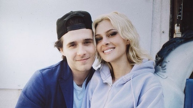 Selfie de Brooklyn Beckham y Nicola Peltz