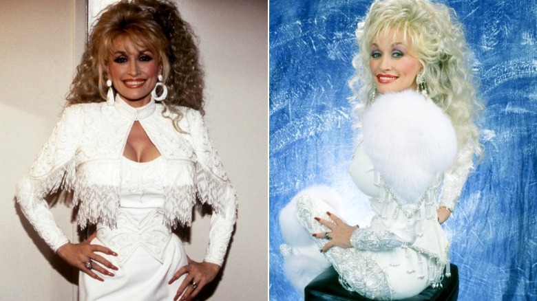 Dolly Parton posa para fotos promocionales en Lake Tahoe