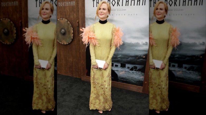 Nicole Kidman en el estreno de The Northman en 2022