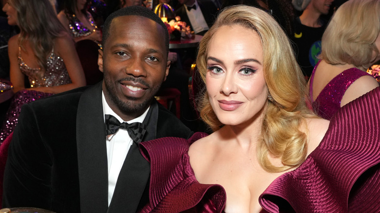 Rich Paul y Adele asisten a la 65ª edición de los premios Grammy en Crypto.com Arena el 5 de febrero de 2023 en Los Ángeles, California (2023)