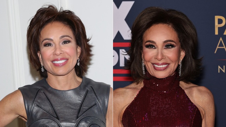 Jeanine Pirro antes y después de su transformación del rostro MAGA