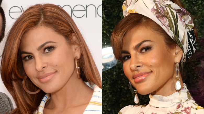 Al lado de Eva Mendes en 2019 y 2020