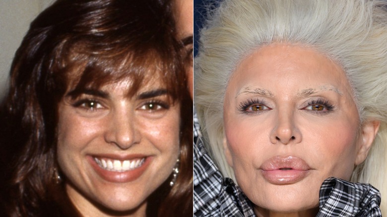 Lisa Rinna en 1989 y 2025