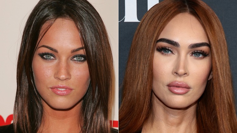 Megan Fox en 2005 y 2023