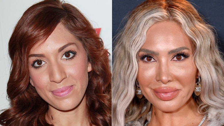 Farrah Abraham en 2012 y 2025