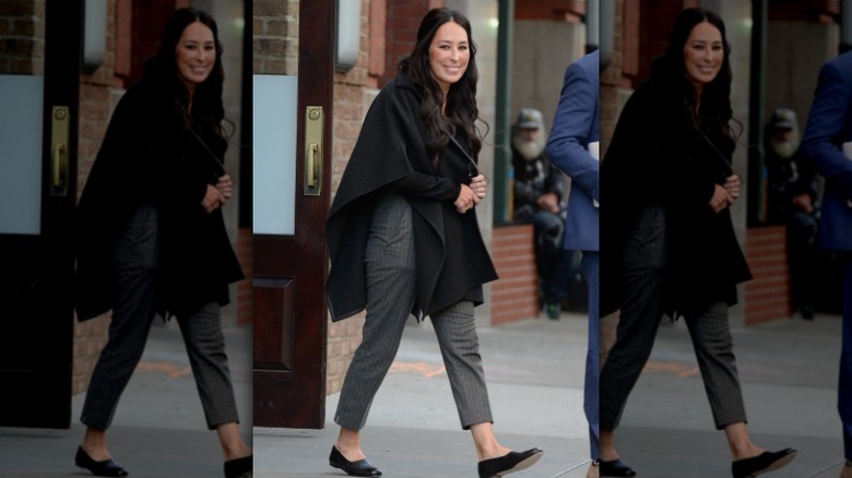 Joanna Gaines en la calle de Nueva York