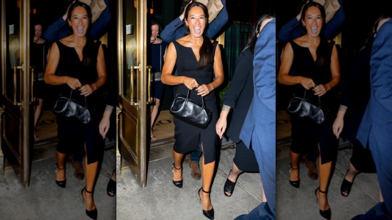 Joanna Gaines en la fiesta de lanzamiento de Magnolia Network