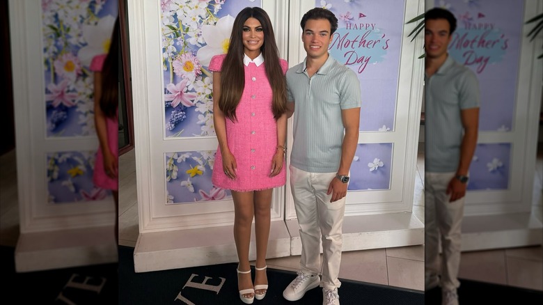 Kimberly Guilfoyle posa con su hijo Ronan en el Día de la Madre (2025)