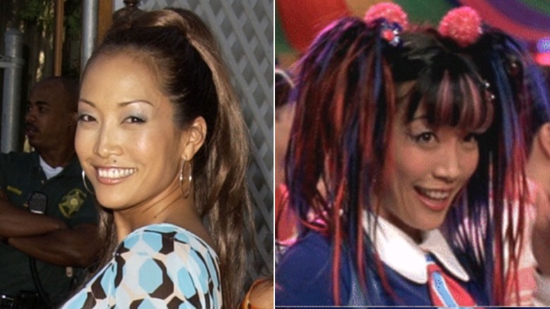 Carrie Ann Inaba en el estreno de Austin Powers y en la película