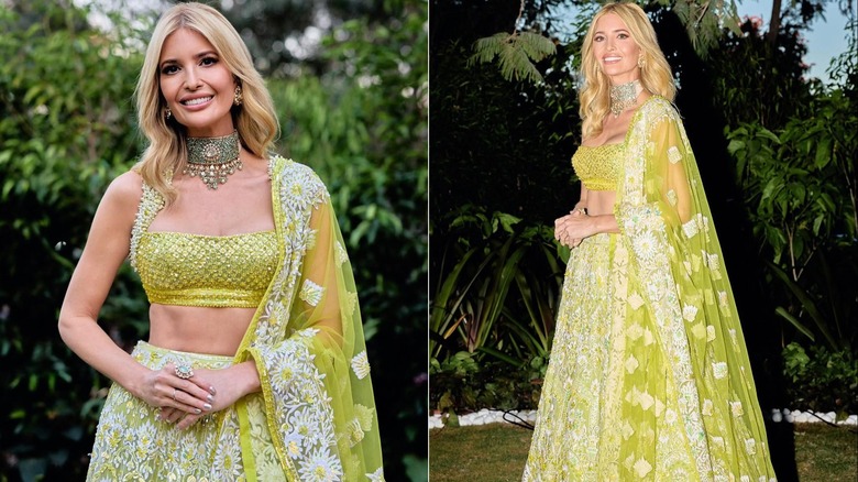 Ivanka Trump asiste a las celebraciones previas a la boda de Anant Ambani y Radhika Merchant en India en marzo de 2024 (2024)