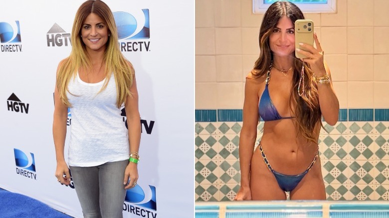 Alison Victoria en un evento de HGTV y en una selfie en bikini