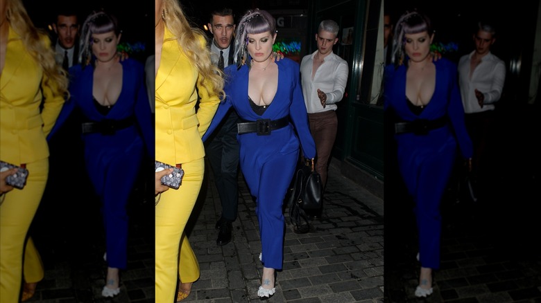 Kelly Osbourne fue vista llegando al club nocturno Box en Soho después de asistir a los Premios LGBT el 17 de mayo de 2019 en Londres, Inglaterra.