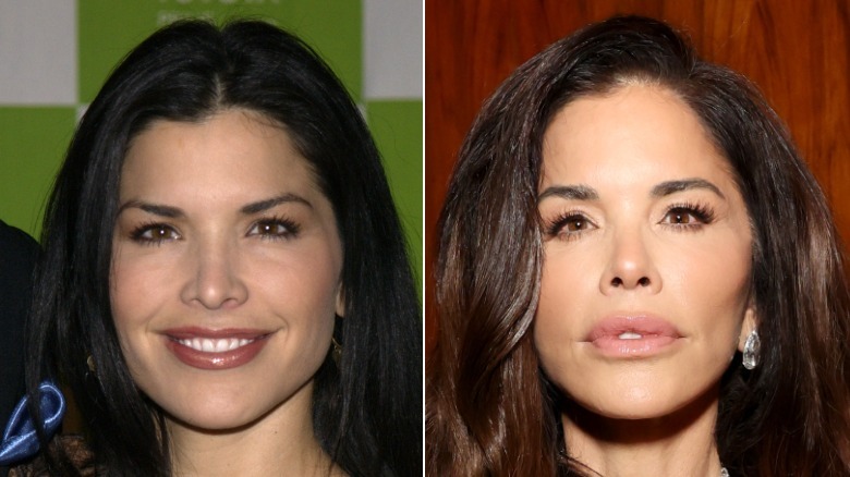 Lauren Sánchez en 2002 y 2025