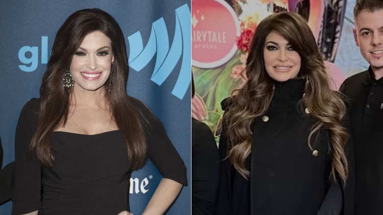 Un lado a lado de Kimberly Guilfoyle con partes laterales en 2013 y 2026