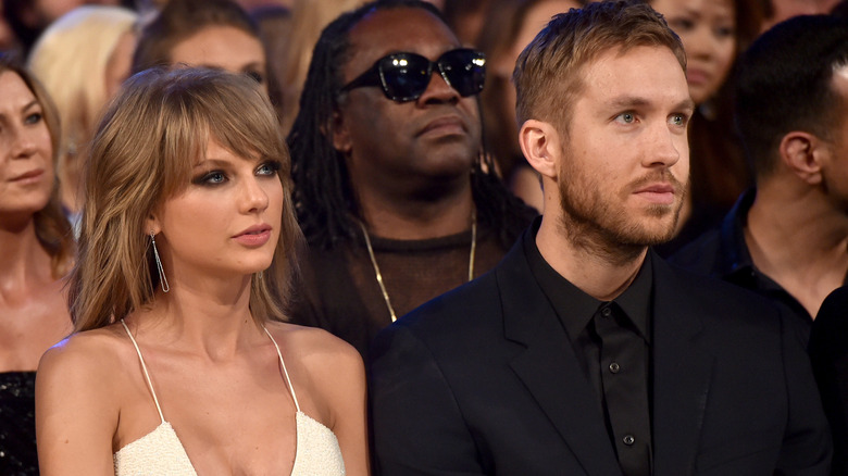 Taylor Swift y Calvin Harris en 2015
