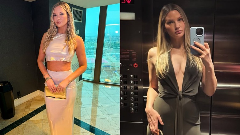 Dos fotos de Molly O'Connell en 2025