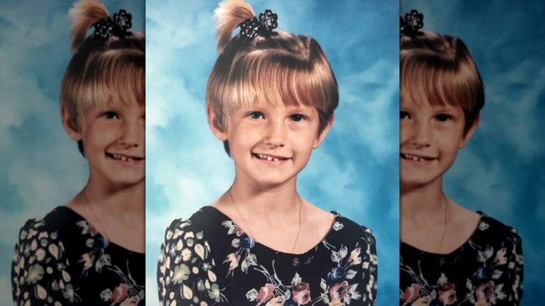 Una foto de Molly O'Connell de su infancia.