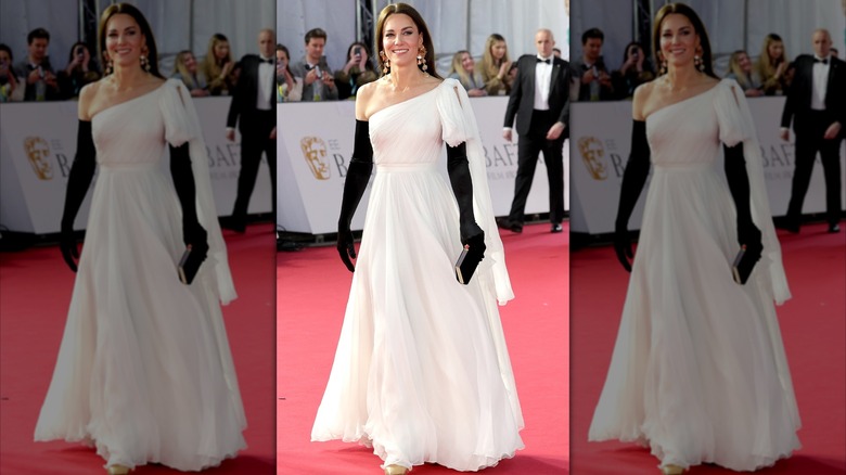 Catherine, Princesa de Gales, asiste a los EE BAFTA Film Awards 2023 en el Royal Festival Hall el 19 de febrero de 2023