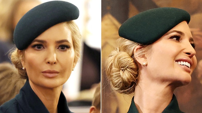 Ivanka Trump en la toma de posesión presidencial de su padre en 2025