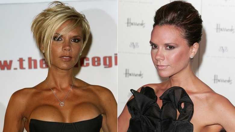 Victoria Beckham en 2007 y 2008