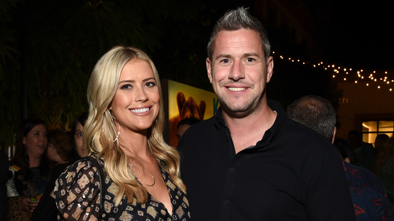 Christina Haack y Ant Anstead sonriendo