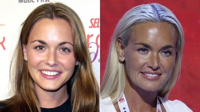 Vanessa Trump en 2003 y 2024
