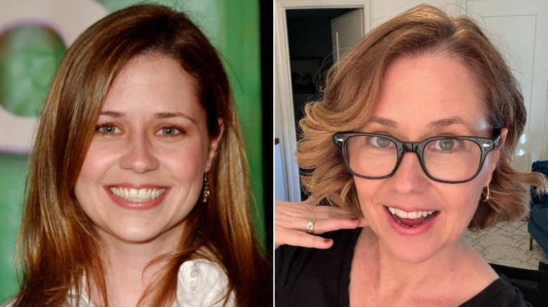Jenna Fischer en 2005 y 2026