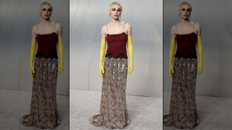 Emma Chamberlain en la fiesta de los Oscar de Vanity Fair 2026