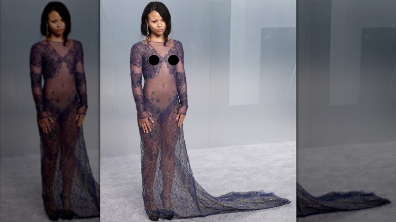 Myha'la Herrold en la fiesta de los Oscar de Vanity Fair 2026