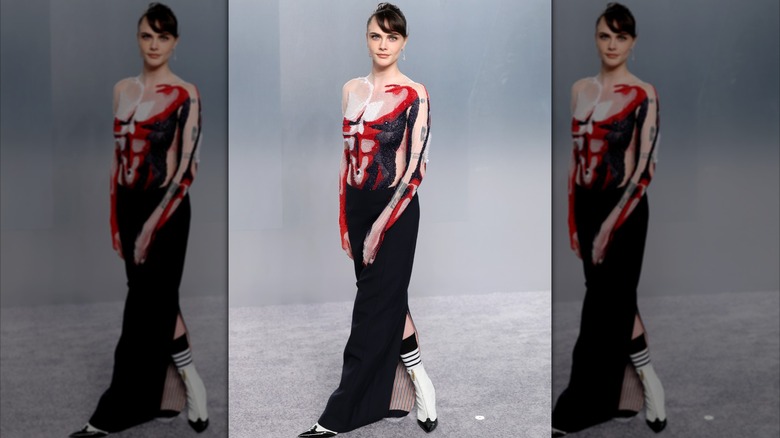 Cara Delevingne en la fiesta de los Oscar de Vanity Fair 2026