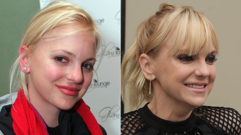 Anna Faris en 2007 y 2023