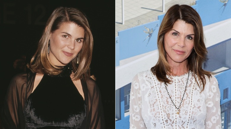 Lori Loughlin asiste a un evento a finales de los 80 y nuevamente en 2025