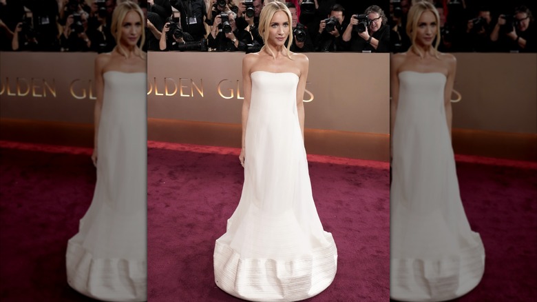 Brittany Snow en los Globos de Oro 2026