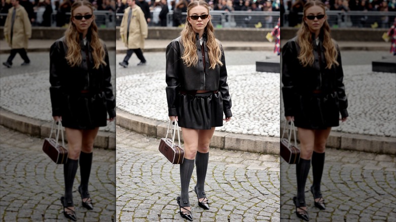 Sydney Sweeney en la Semana de la Moda de París 2025