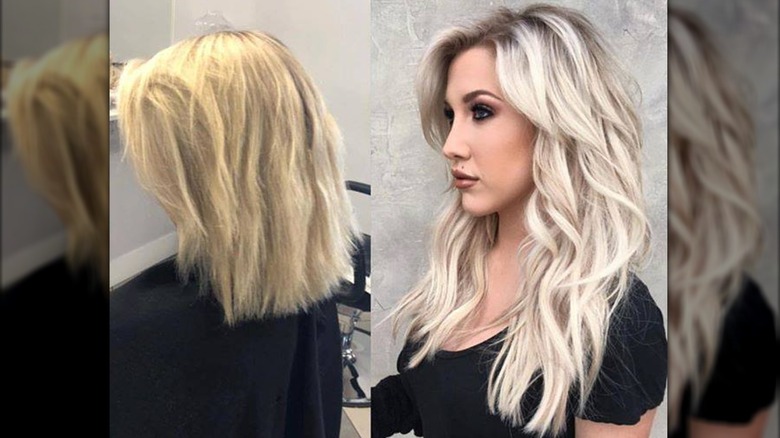 Fotos de Savannah Chrisley antes y después de arreglarse el cabello