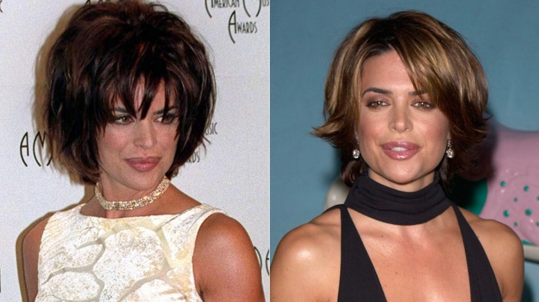 Lisa Rinna en 1997 y 2000