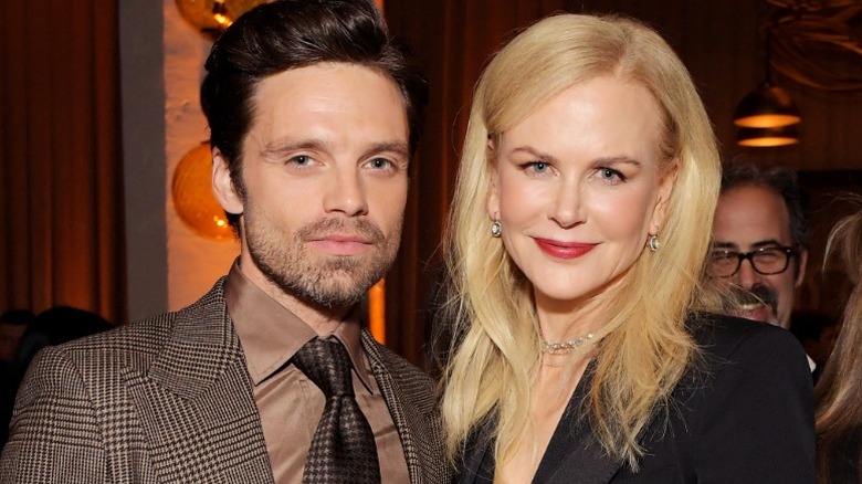 Sebastian Stan y Nicole Kidman posan juntos