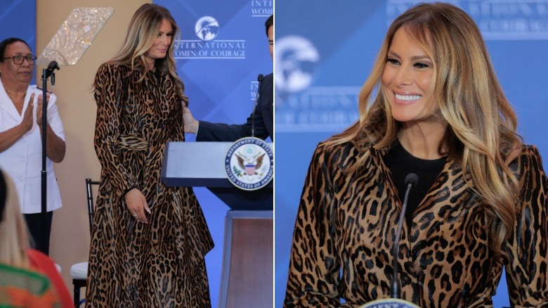 Melania Trump pronuncia un discurso