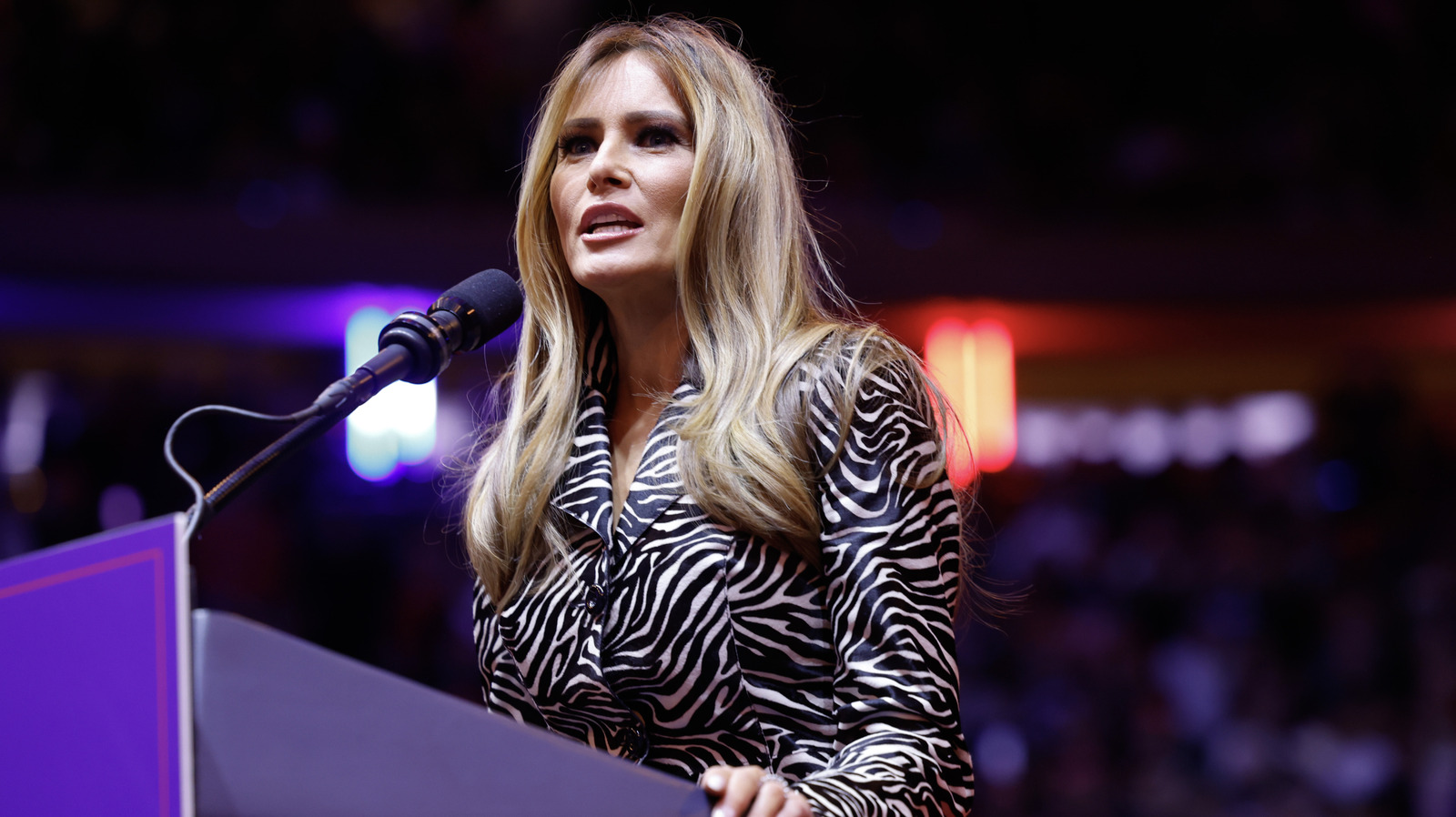 8 fotos que demuestran que la historia de amor de Melania Trump es con estampados de animales (no con Donald)