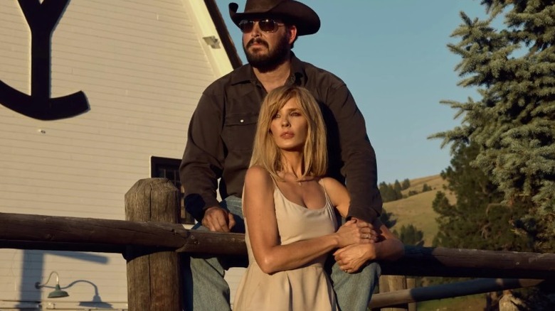 Rip y Beth en el rancho Dutton