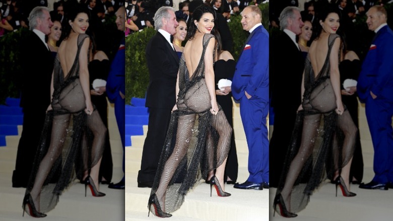 Kendall Jenner en la Met Gala en 2017