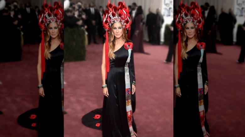 Sarah Jessica Parker posa en la Met Gala 2015
