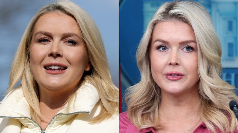 Karoline Leavitt habla en dos conferencias de prensa de la Casa Blanca